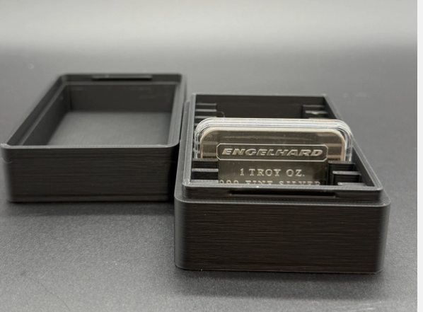 10 Slot 1oz Silver Bar Stacker Capsule Storage Box Air-Tite Holder - Pick Color