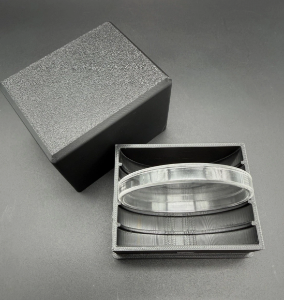 5 Slot Libertad 2oz 5oz Coin Capsule Storage Box Air-Tite Y47 Y65 Holder Pick Color