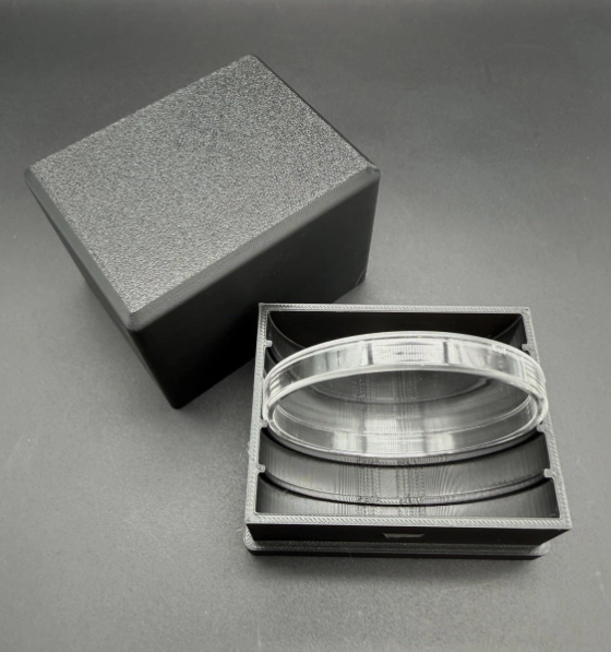 5 Slot Libertad 2oz 5oz Coin Capsule Storage Box Air-Tite Y47 Y65 Holder Pick Color