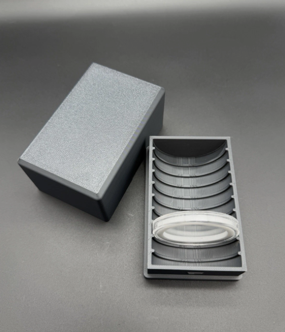 1oz Silver Coin Storage Box Kookaburra Koala - Holds 10 Capsules X40