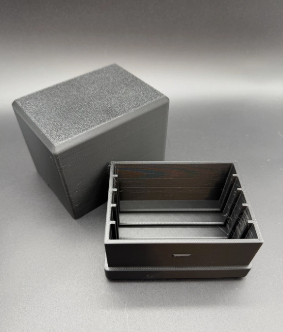 5 Slot Geiger Edelmetalle Assay Storage Box 20g 1oz Silver Gold PIck Color