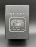 10 Slot Geiger Edelmetalle Assay Storage Box 20g 1oz Silver Gold ENGRAVED