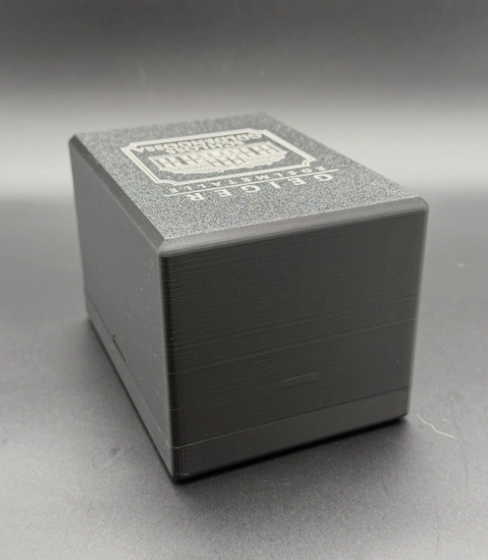 10 Slot Geiger Edelmetalle Assay Storage Box 20g 1oz Silver Gold ENGRAVED