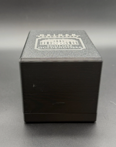 10 Slot Geiger Edelmetalle Assay Storage Box 20g 1oz Silver Gold ENGRAVED