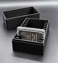 Silver Bar Storage Box 1oz Stackers in Square Capsules 10 Slot Holder Case