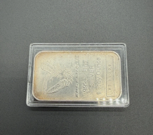 Silver Bar Storage Box 1oz Stackers in Square Capsules 10 Slot Holder Case