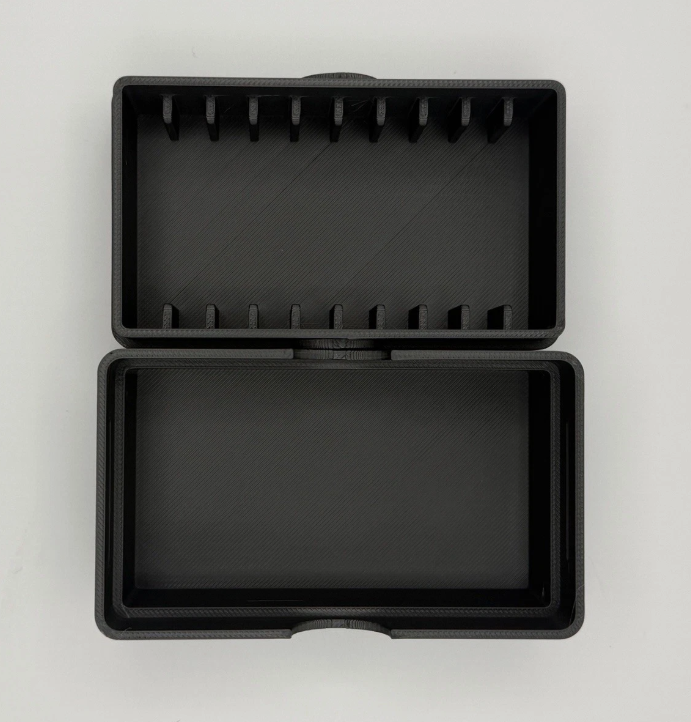 10 Slot Geiger Edelmetalle Assay Storage Box 1g 5g 10g Silver Gold Pick Color
