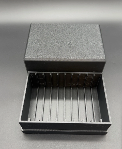 10 Slot Geiger Edelmetalle Assay Storage Box 20g 1oz Silver Gold - Pick Color