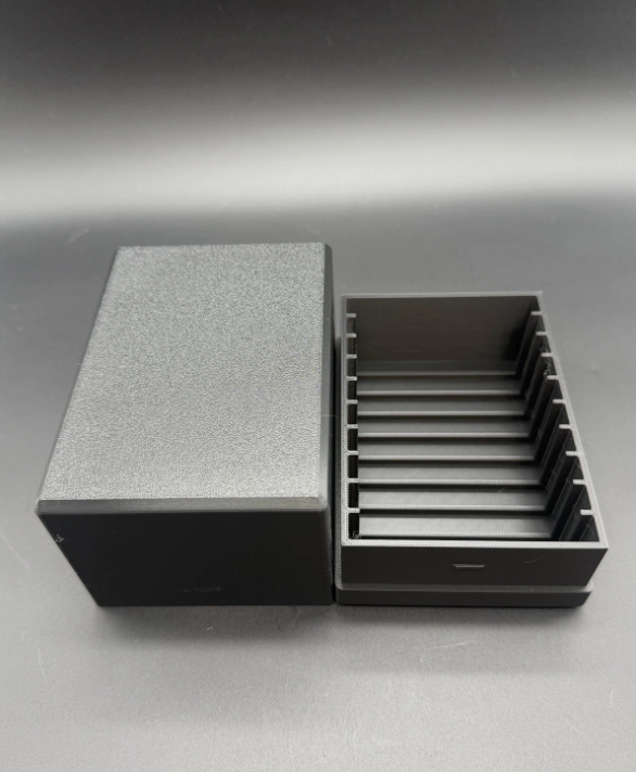 10 Slot Geiger Edelmetalle Assay Storage Box 20g 1oz Silver Gold - Pick Color