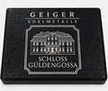 5 Slot Geiger Edelmetalle Assay Storage Box 20g 1oz Gold Silver - Engraved