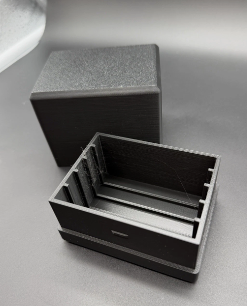 5 Slot Geiger Edelmetalle Assay Storage Box 20g 1oz Gold Silver - Engraved
