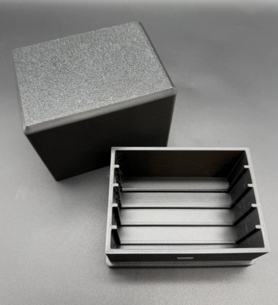 5 Slot Geiger Edelmetalle Assay Storage Box 20g 1oz Gold Silver - Engraved
