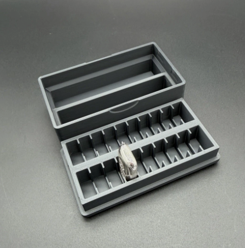 Germania Mint 1 oz Silver Bar Storage Box Holder Case – Holds 20 Bars - ENGRAVED